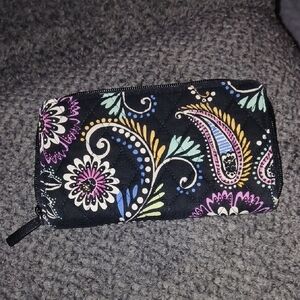 Vera Bradlet Floral Quilted Wallet